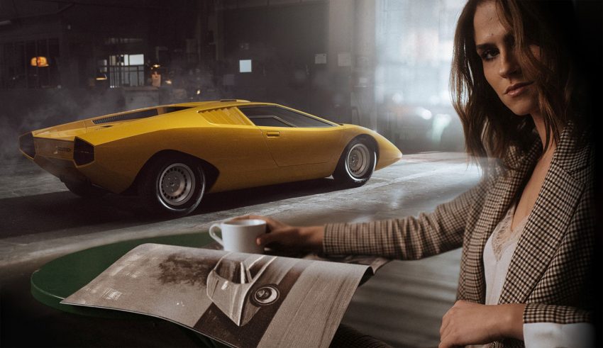 2022 Lamborghini Countach LPI 800-4 - Design Sketch Wallpaper 850x491 #128