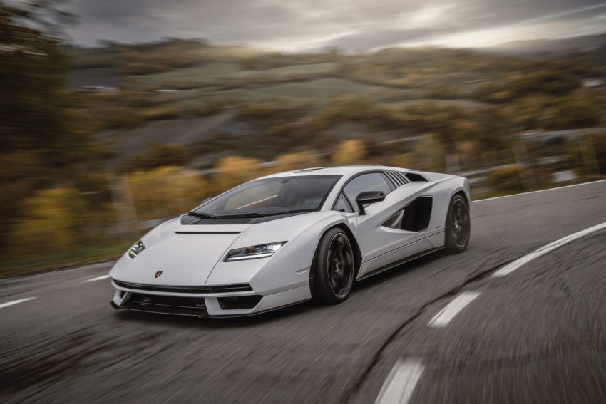 2022 Lamborghini Countach LPI 800-4 - Front Three-Quarter Wallpaper 850x567 #5