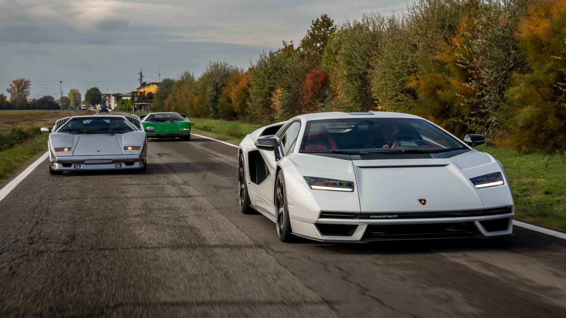 Download 2022 Lamborghini Countach LPI 800-4 - Front HD Wallpaper 1920x1080 #11