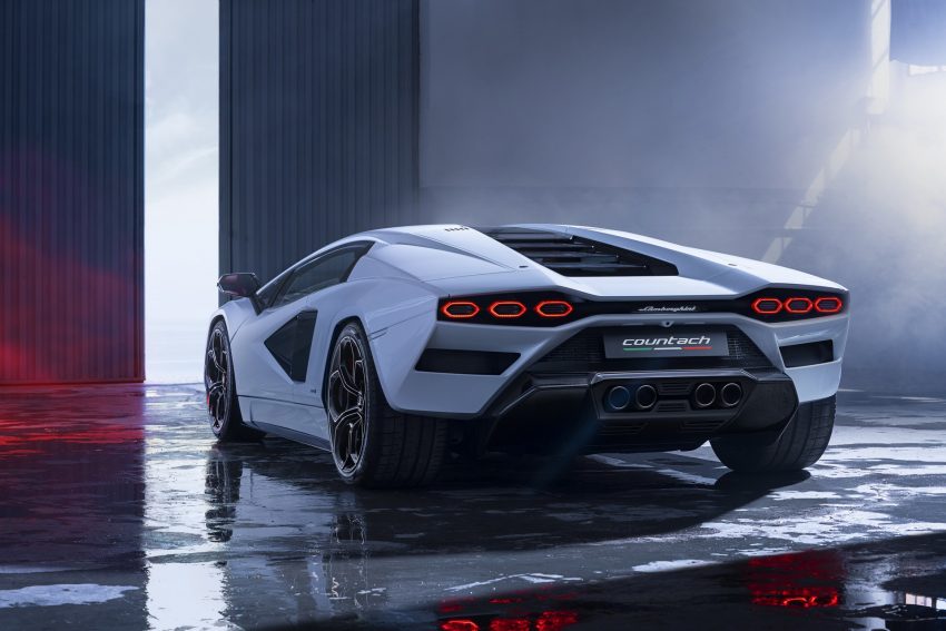 2022 Lamborghini Countach LPI 800-4 - Rear Wallpaper 850x567 #74