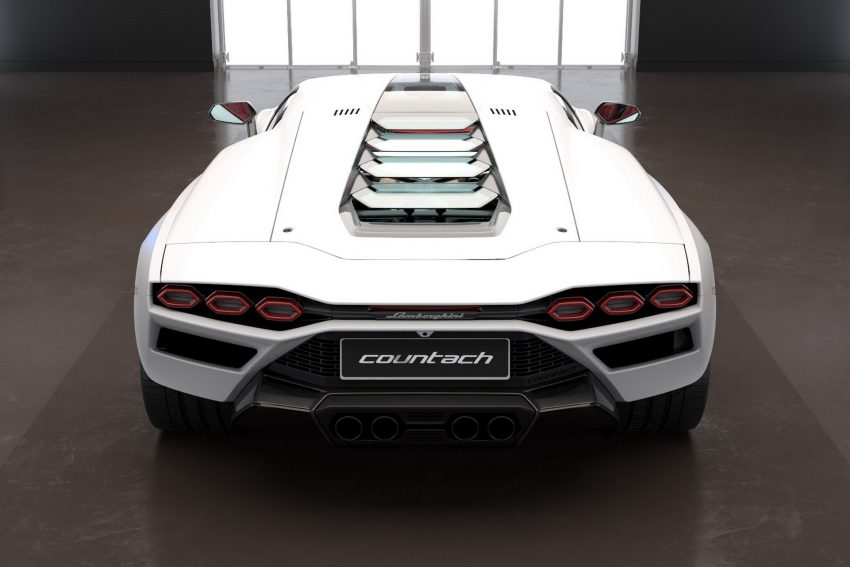 2022 Lamborghini Countach LPI 800-4 - Rear Wallpaper 850x567 #115