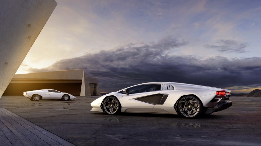 2022 Lamborghini Countach LPI 800-4 - Side Wallpaper 850x478 #61
