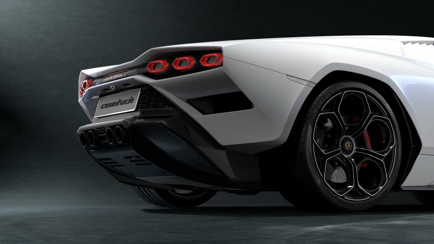 2022 Lamborghini Countach LPI 800-4 - Tail Light Wallpaper 850x478 #124