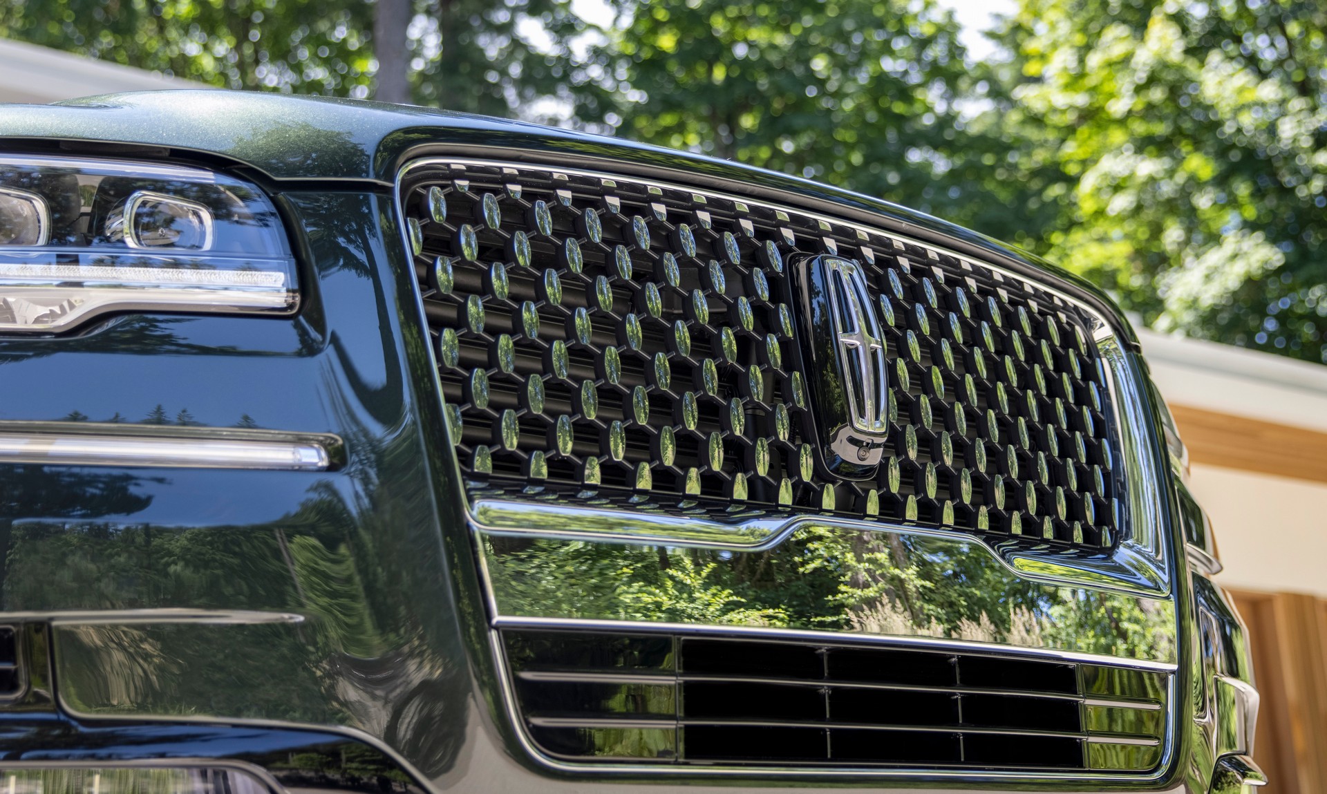 Download 2022 Lincoln Navigator Black Label Central Park - Grill HD Wallpaper 1920x1149 #38