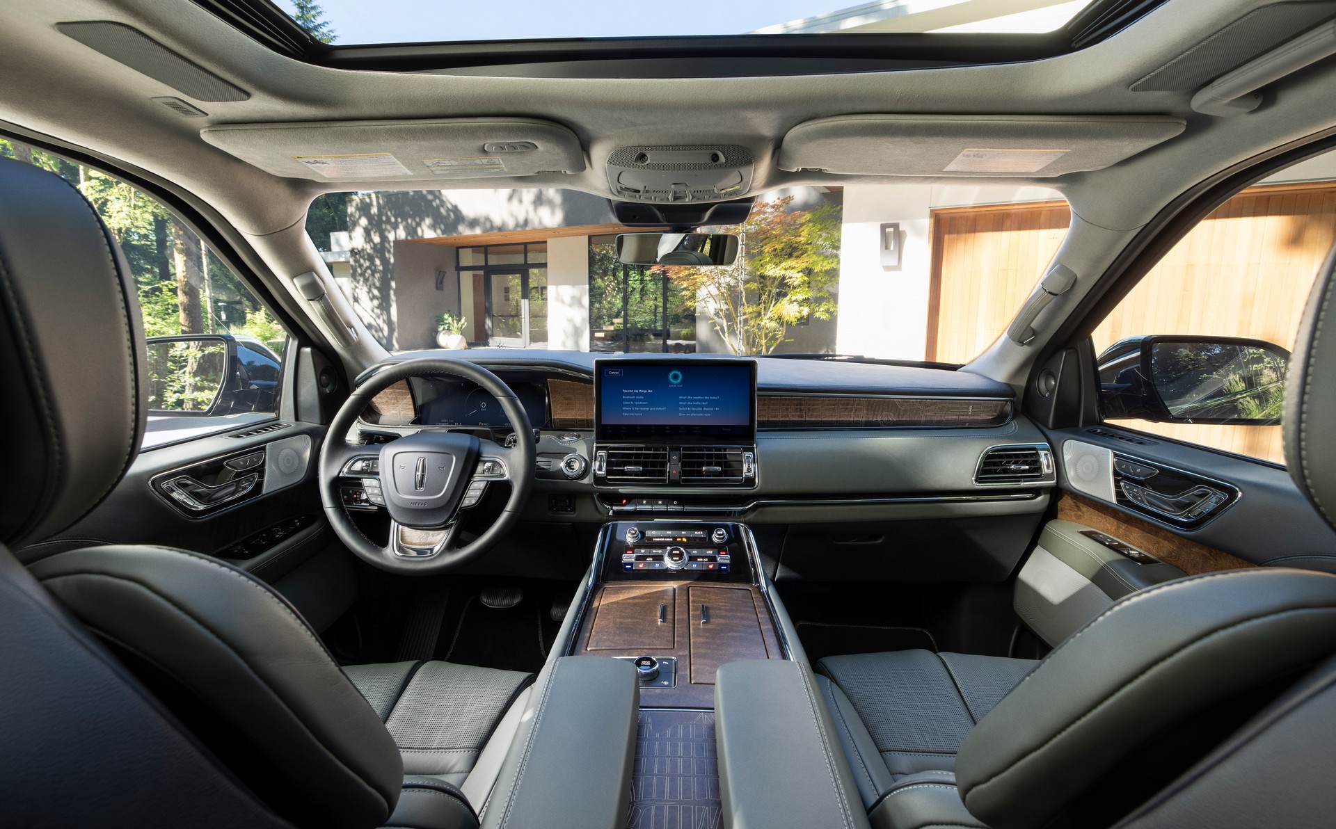 Download 2022 Lincoln Navigator Black Label Central Park - Interior, Cockpit HD Wallpaper 1920x1192 #45