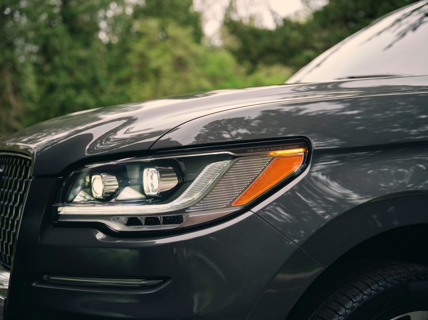 2022 Lincoln Navigator Black Label Invitation - Headlight Wallpaper 850x637 #55