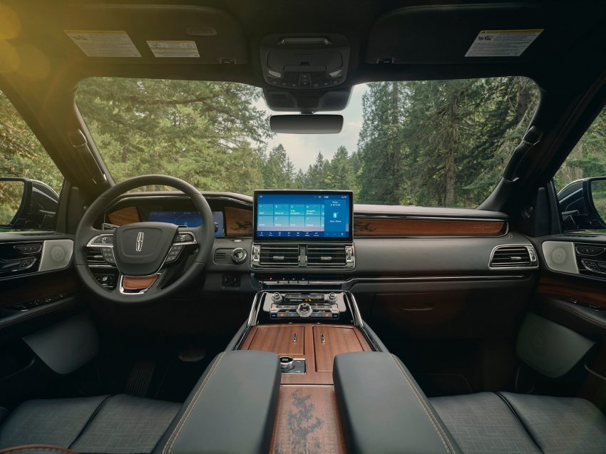 2022 Lincoln Navigator Black Label Invitation - Interior, Cockpit Wallpaper 850x637 #67