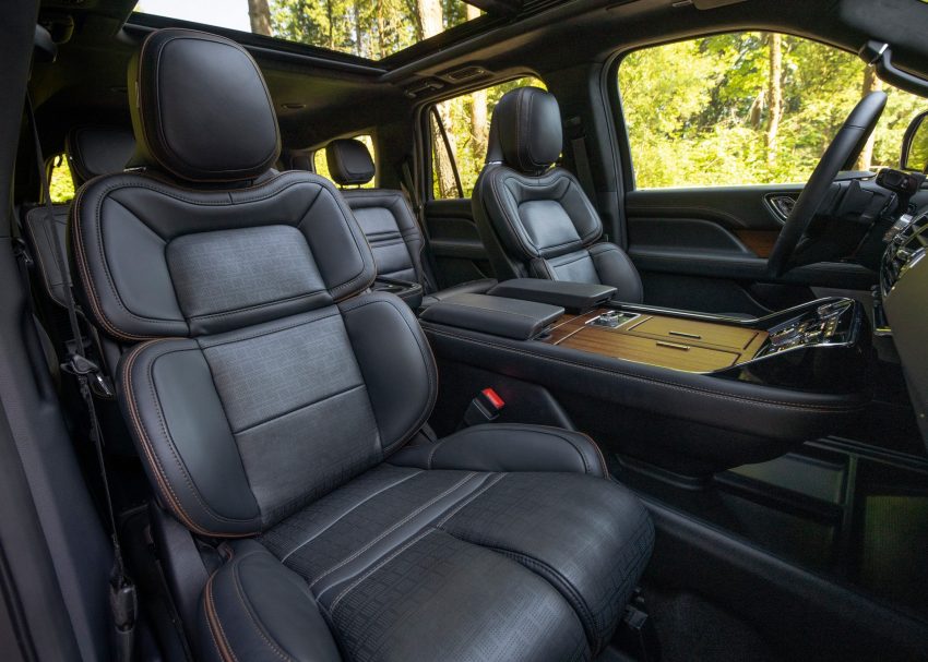 2022 Lincoln Navigator Black Label Invitation - Interior, Front Seats Wallpaper 850x607 #68