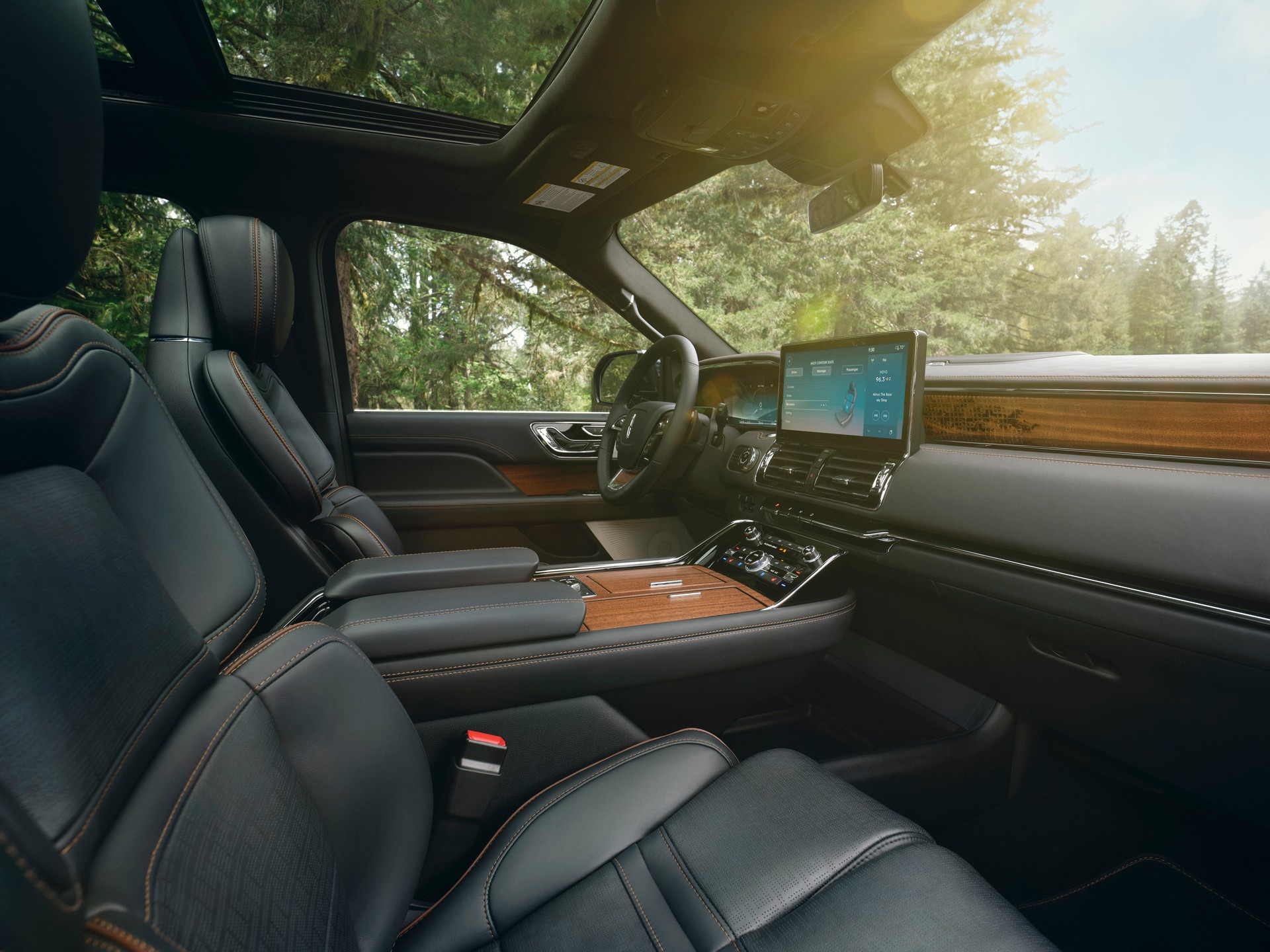 Download 2022 Lincoln Navigator Black Label Invitation - Interior HD Wallpaper 1920x1440 #65