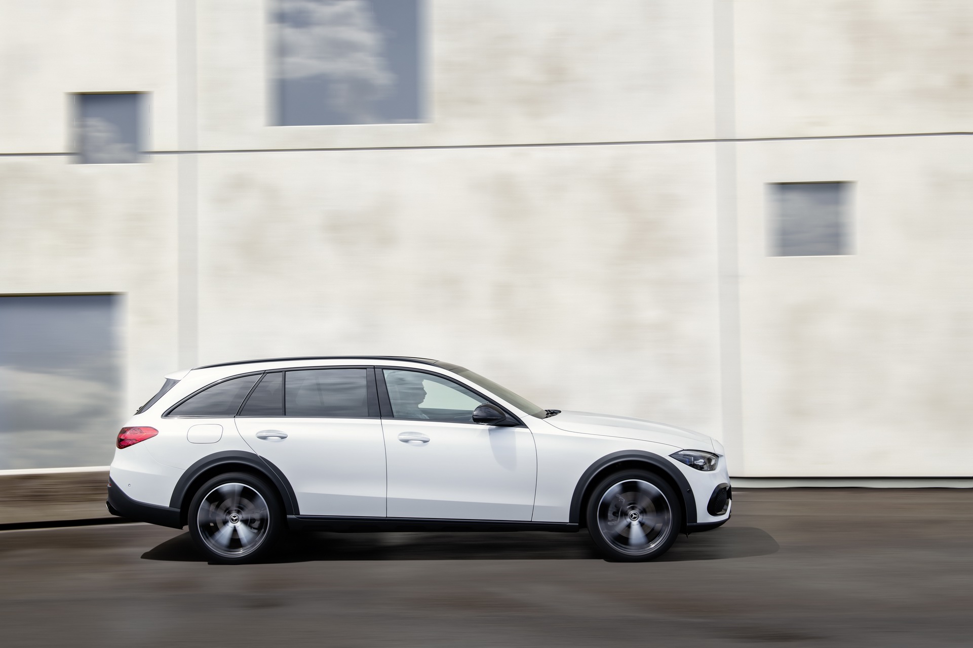 Download 2022 Mercedes-Benz C-Class All-Terrain - Side HD Wallpaper 1921x1281 #30