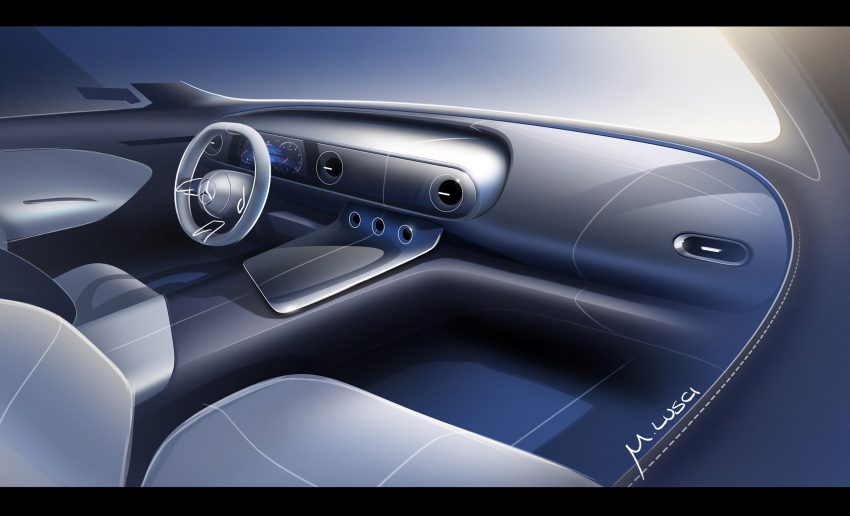 2022 Mercedes-Benz Citan - Design Sketch Wallpaper 850x516 #112