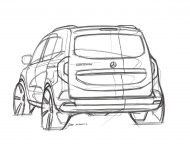 2022 Mercedes-Benz Citan - Design Sketch Wallpaper 190x150