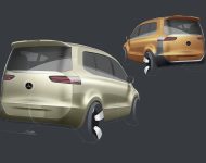 2022 Mercedes-Benz Citan - Design Sketch Wallpaper 190x150
