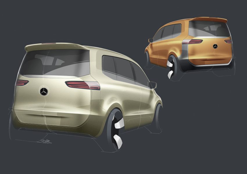 2022 Mercedes-Benz Citan - Design Sketch Wallpaper 850x601 #101