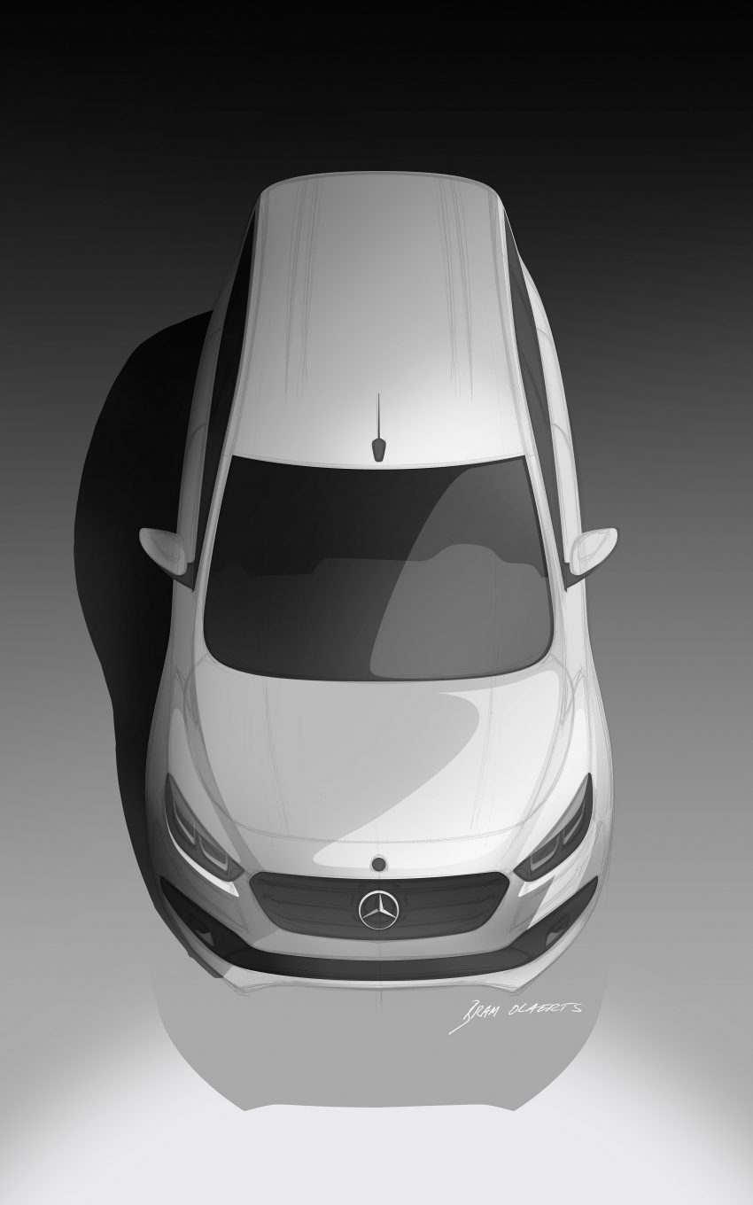 2022 Mercedes-Benz Citan - Design Sketch Phone Wallpaper 850x1360 #106