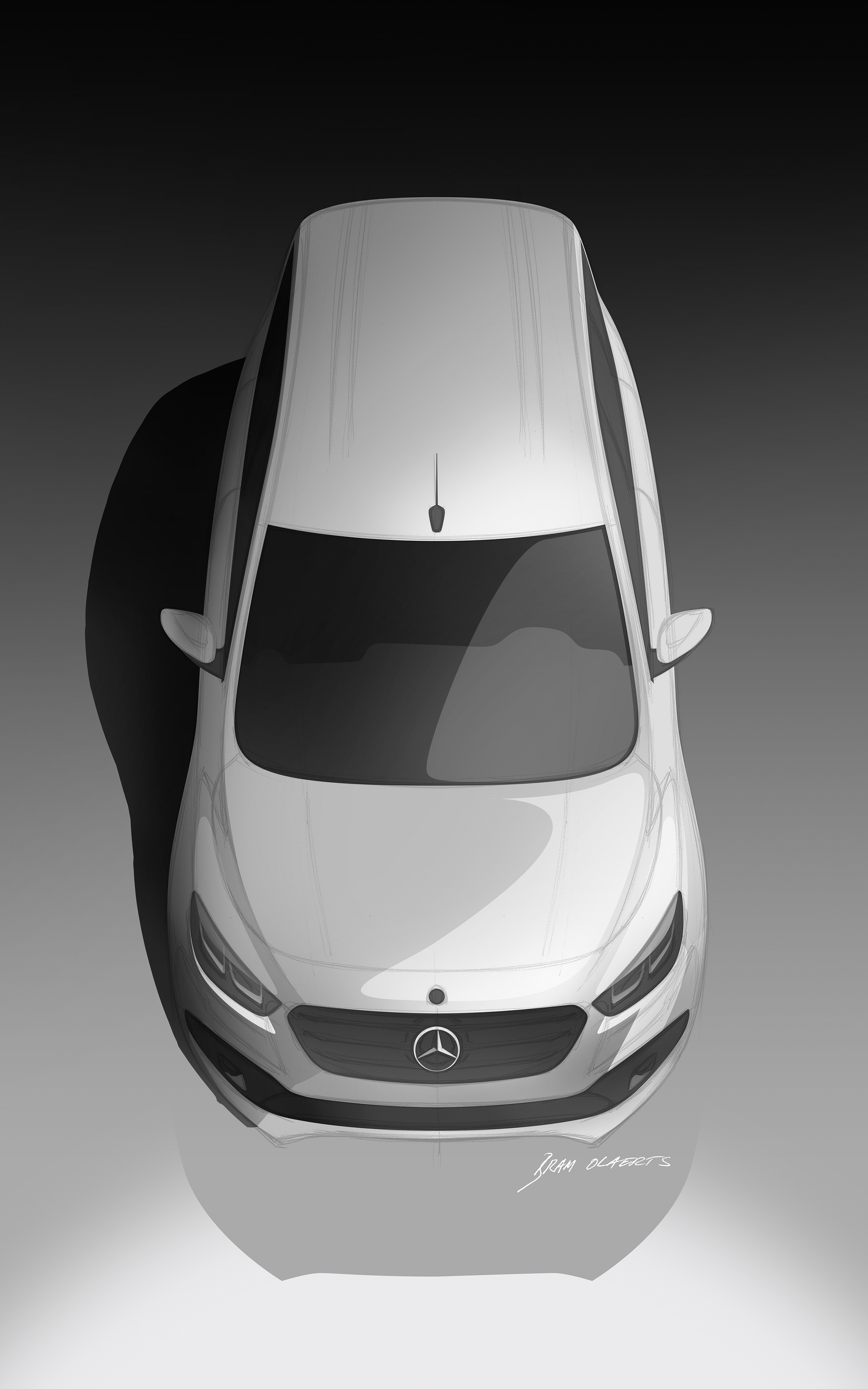 Download 2022 Mercedes-Benz Citan - Design Sketch HD Phone Wallpaper 2560x4095 #106