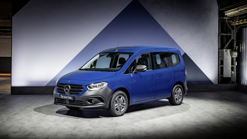 2022 Mercedes-Benz Citan - Front Three-Quarter Wallpaper 850x478 #86
