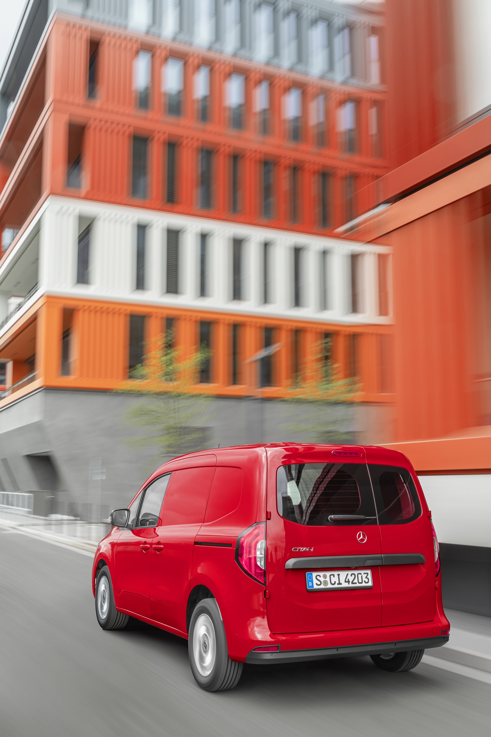 Download 2022 Mercedes-Benz Citan - Rear Three-Quarter HD Phone Wallpaper 1706x2560 #10