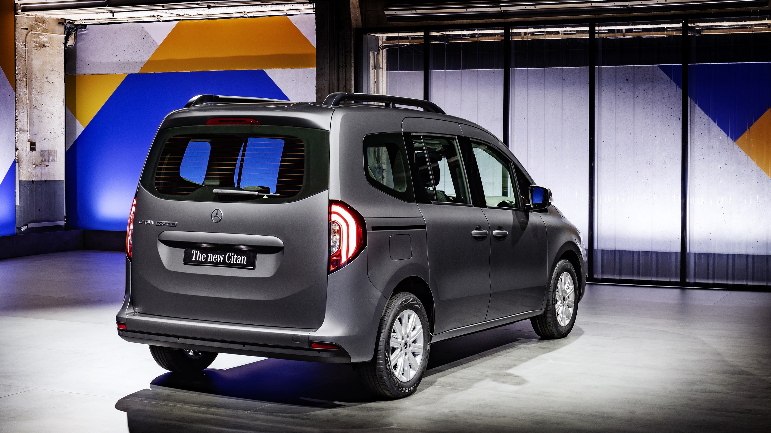 Download 2022 Mercedes-Benz Citan - Rear Three-Quarter HD Wallpaper 2560x1439 #73