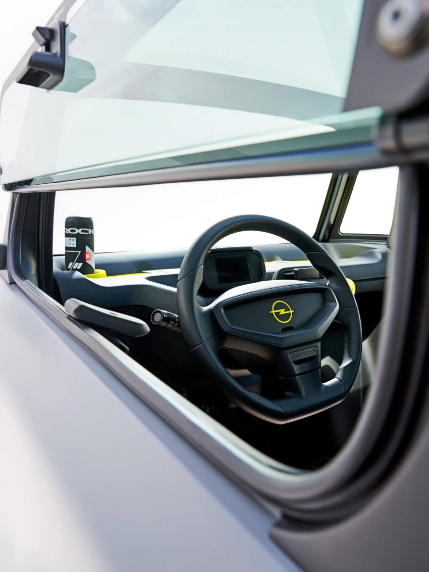 2022 Opel Rocks-e - Interior, Steering Wheel Phone Wallpaper 850x1133 #15