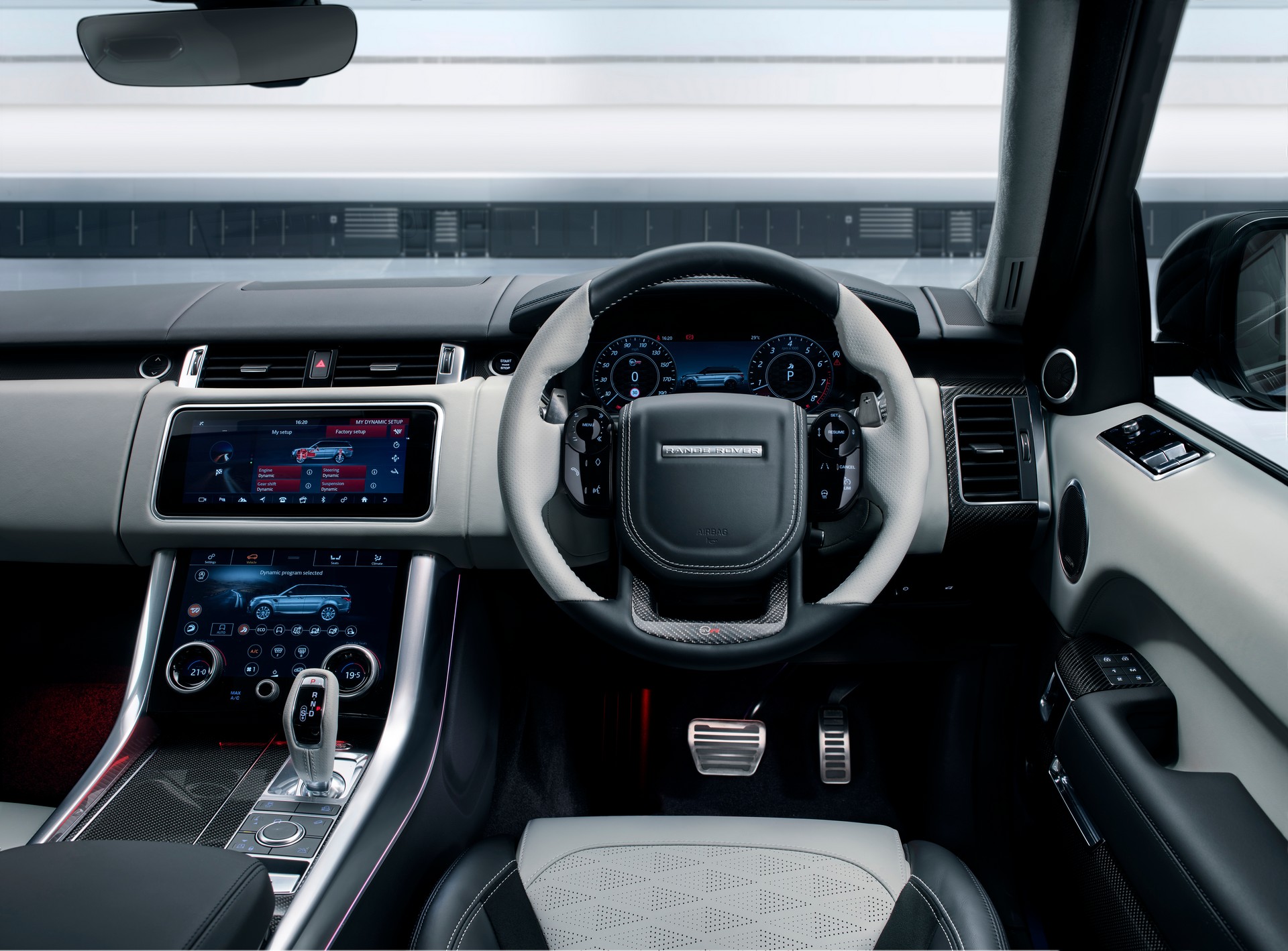 Download 2022 Range Rover Sport SVR Ultimate Edition - Interior, Cockpit HD Wallpaper 1920x1419 #7