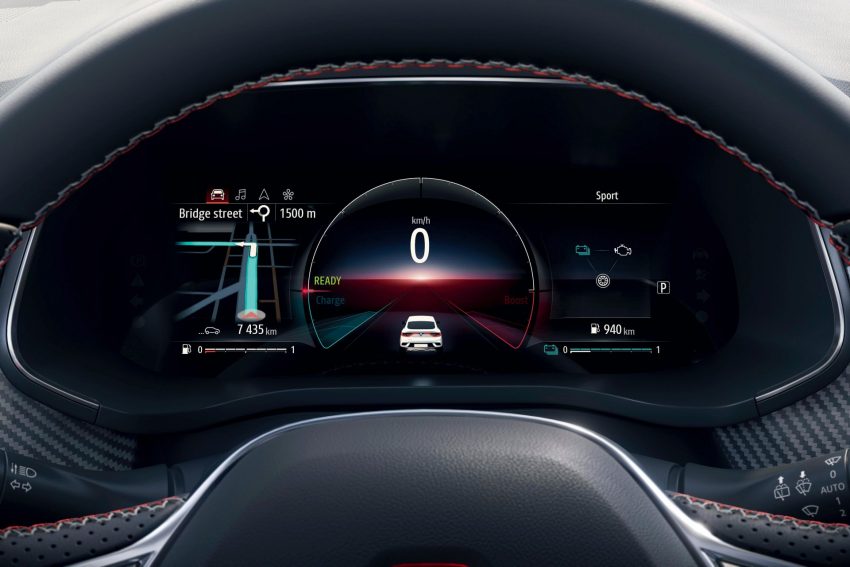 2022 Renault Arkana - Digital Instrument Cluster Wallpaper 850x567 #122