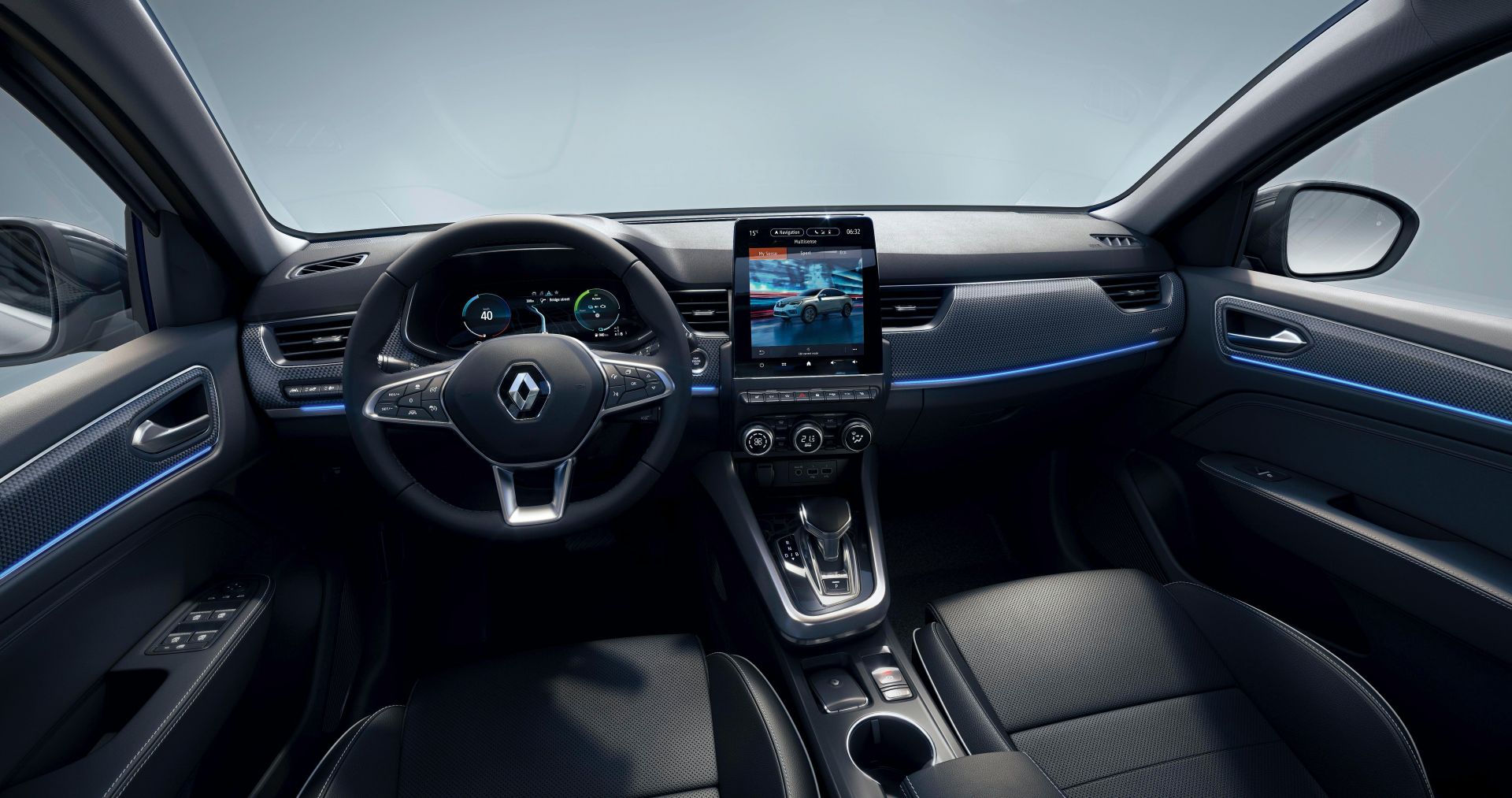 Download 2022 Renault Arkana - Interior, Cockpit HD Wallpaper 1920x1013 #124