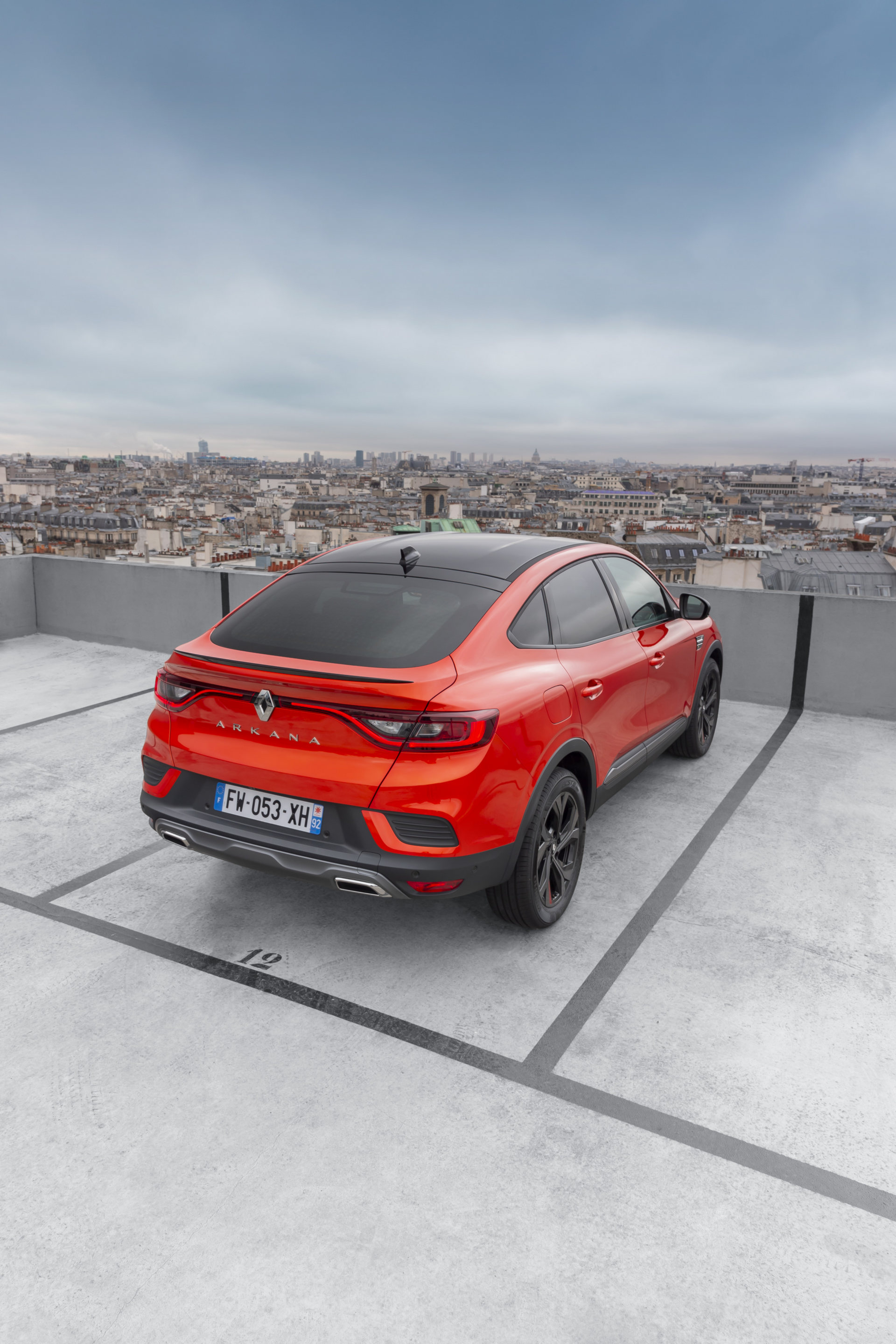 Download 2022 Renault Arkana - Rear Three-Quarter HD Phone Wallpaper 1920x2880 #71