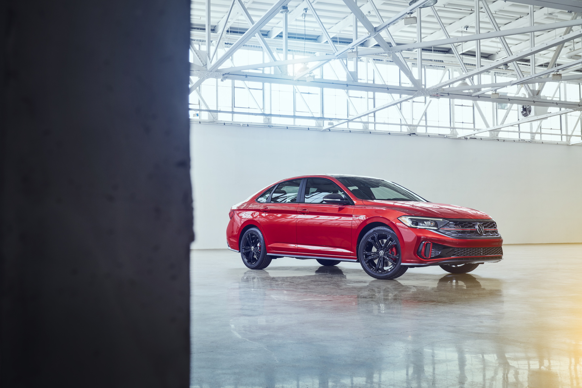 Download 2022 Volkswagen Jetta GLI - Front Three-Quarter HD Wallpaper 1920x1281 #7