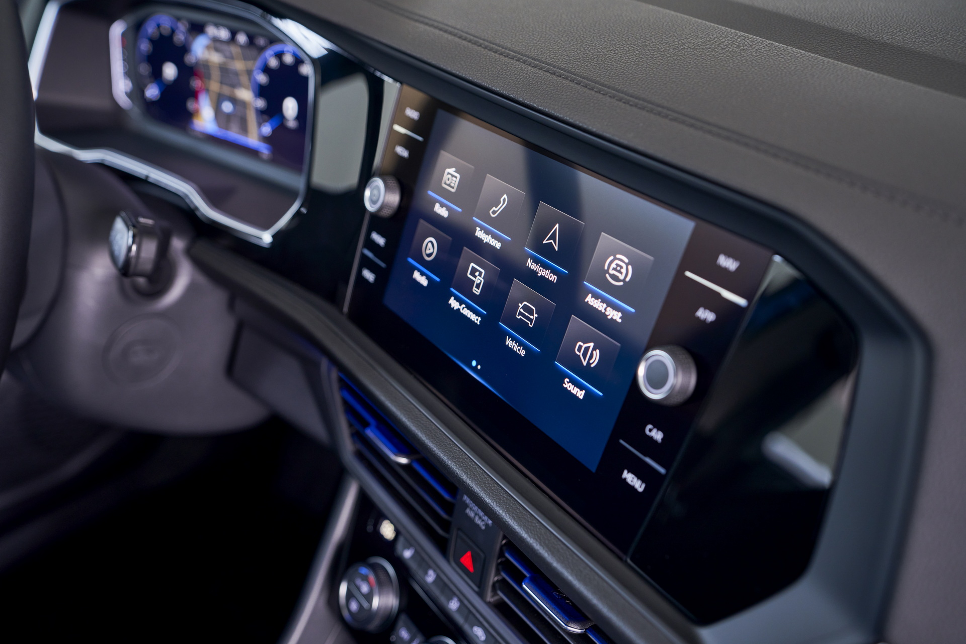 Download 2022 Volkswagen Jetta - Interior, Detail HD Wallpaper 1920x1280 #19