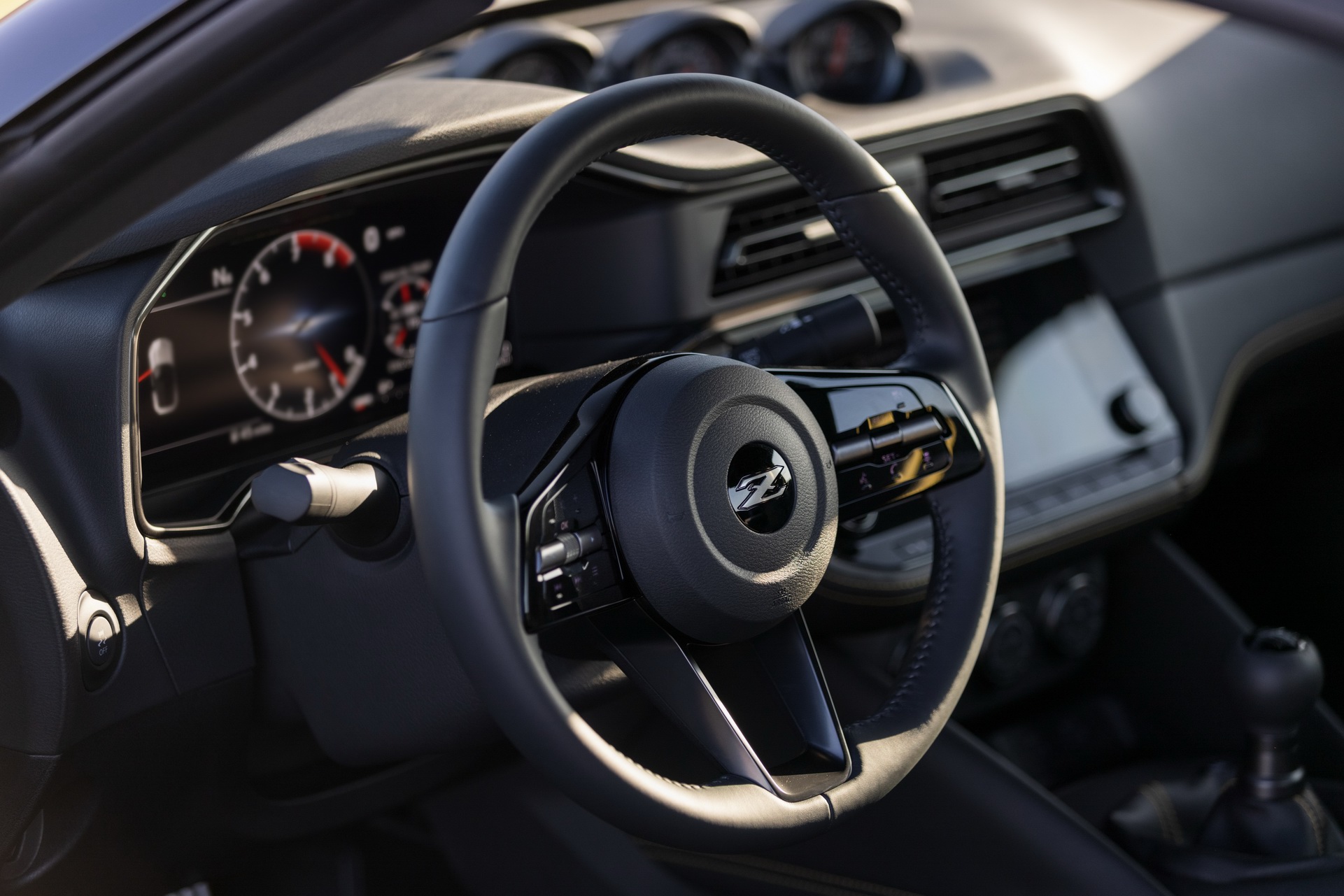 Download 2023 Nissan Z Proto Spec Edition - Interior, Steering Wheel HD Wallpaper 1921x1281 #21