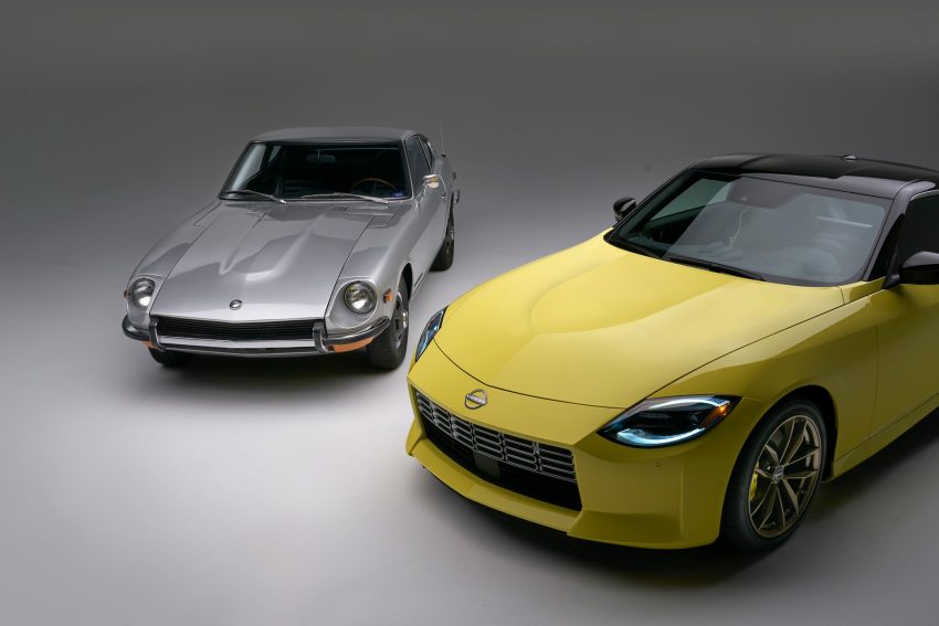 2023 Nissan Z Proto Spec Edition and Datsun 240Z - Top Wallpaper 850x567 #27