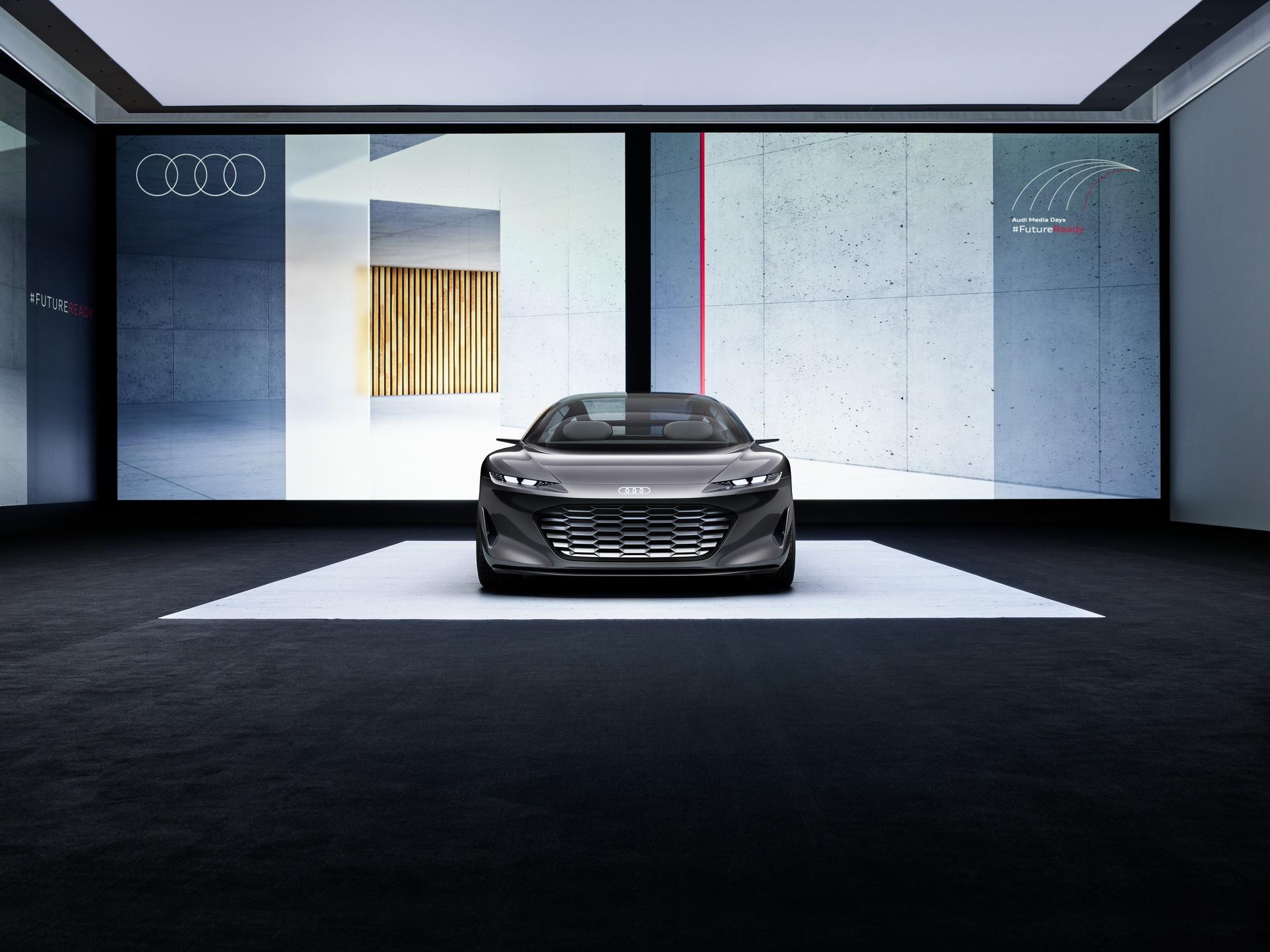 Download 2021 Audi Grandsphere Concept - Front HD Wallpaper 1921x1441 #20