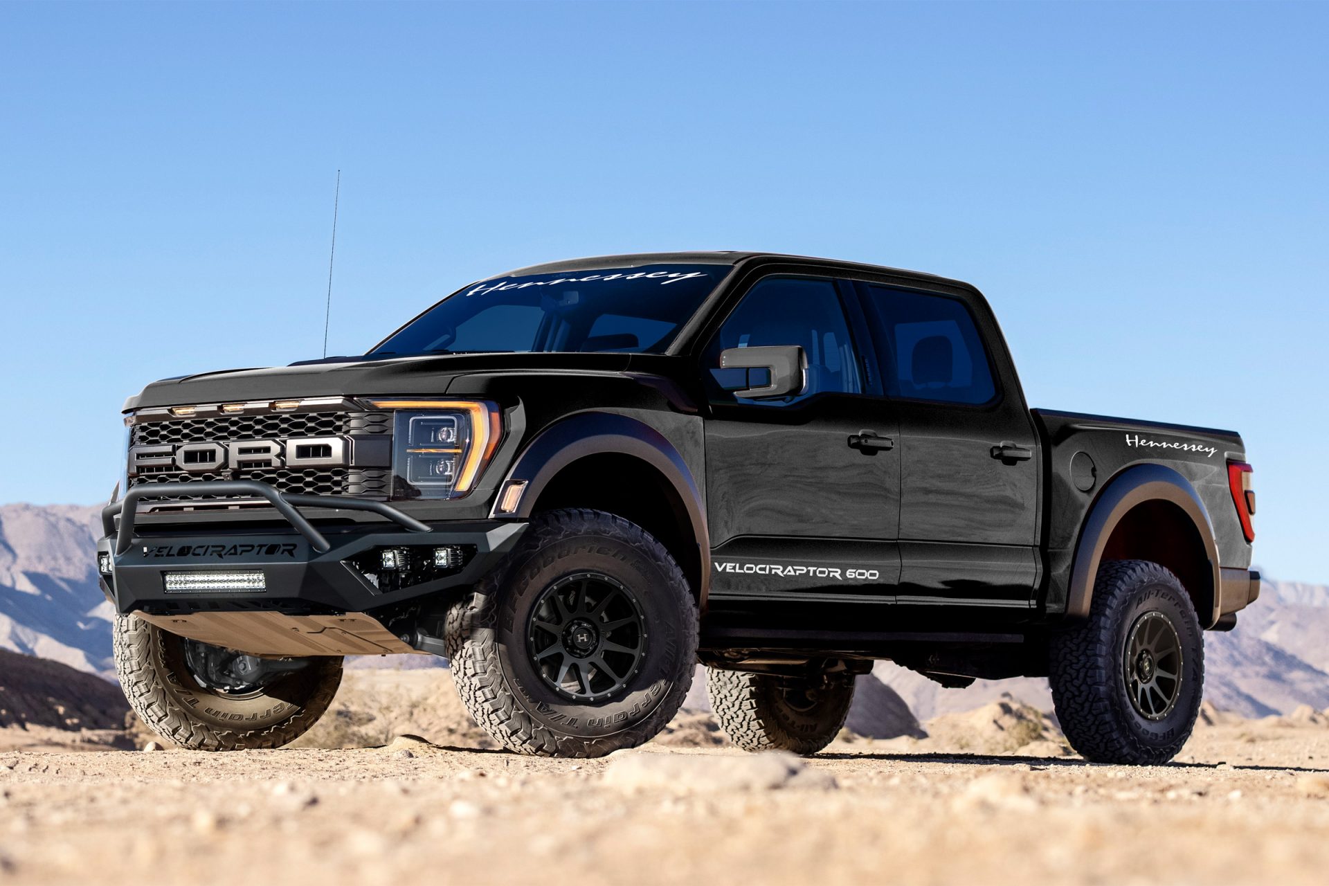 Download 2021 Hennessey VelociRaptor 600 - Front Three-Quarter HD Wallpaper 1920x1280 #4