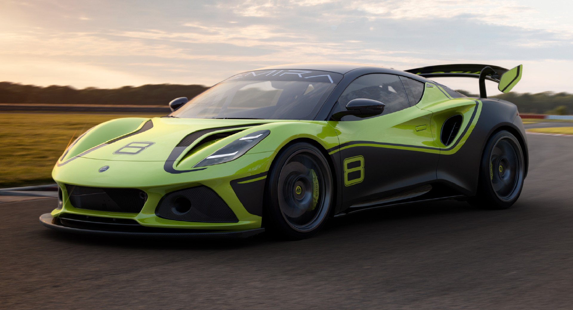 Download 2021 Lotus Emira GT4 Concept - Front Three-Quarter HD Wallpaper 1920x1040 #6