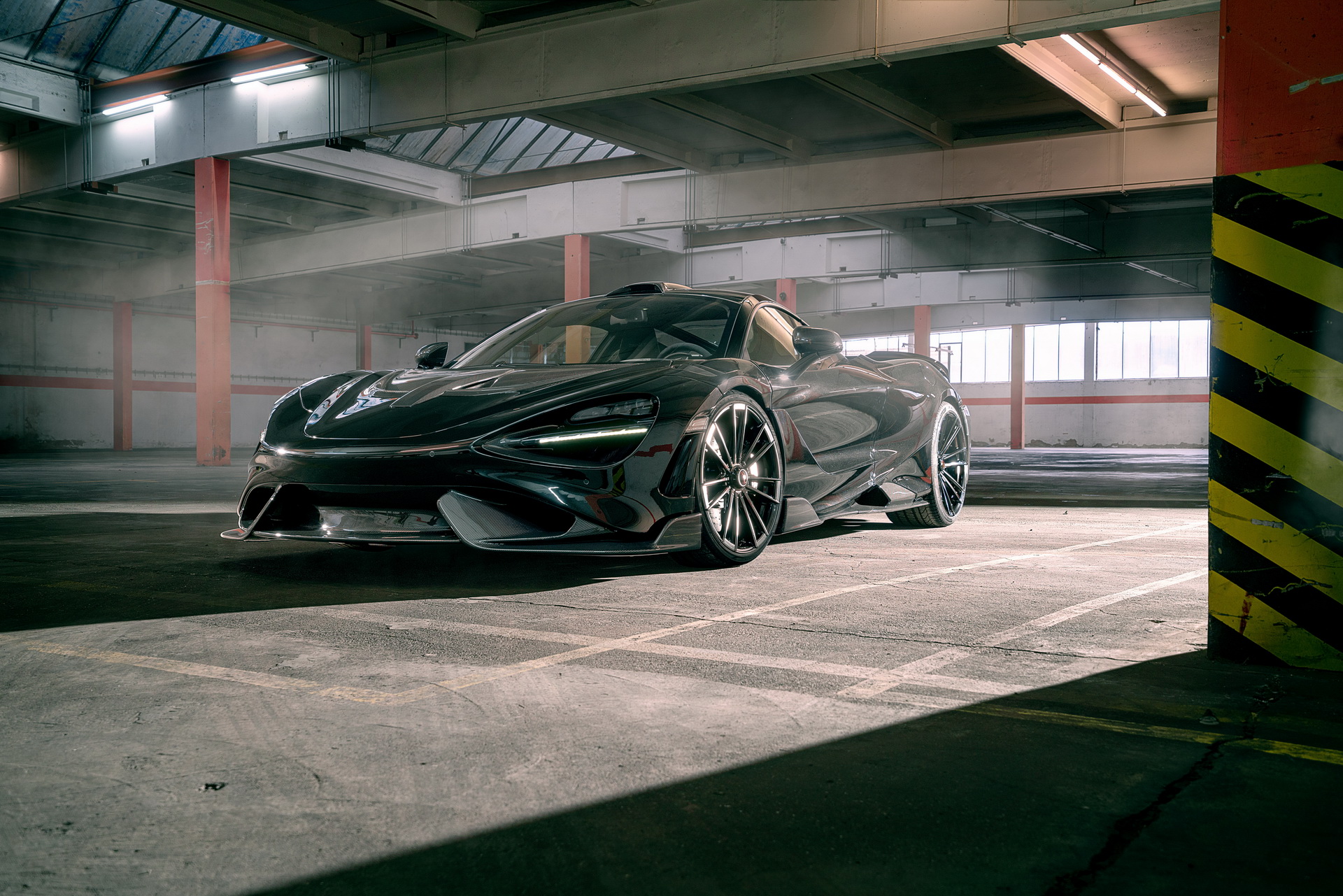Download 2021 McLaren 765LT by Novitec - Front Three-Quarter HD Wallpaper 1920x1281 #1