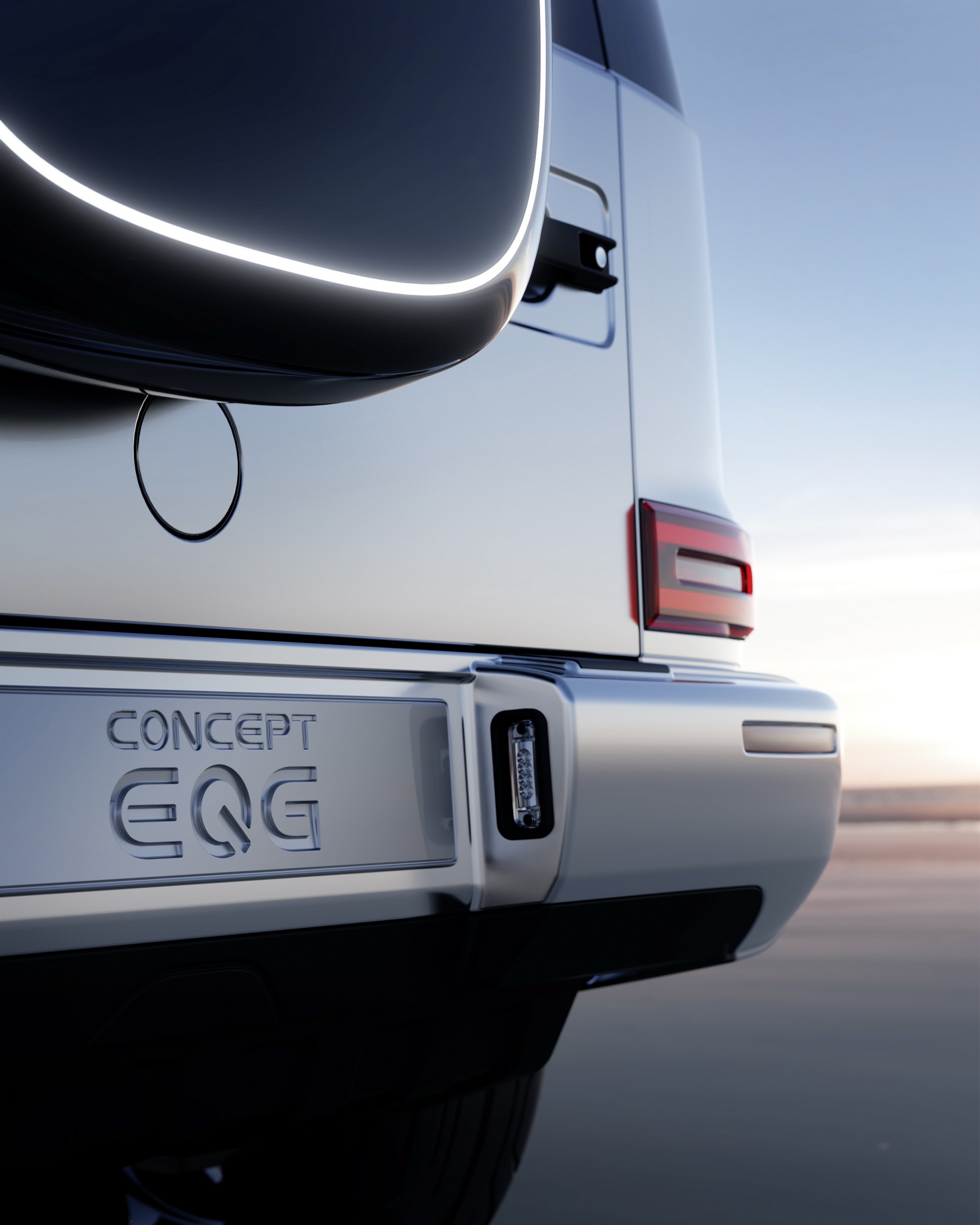 Download 2021 Mercedes-Benz EQG Concept - Detail HD Phone Wallpaper 1921x2401 #36