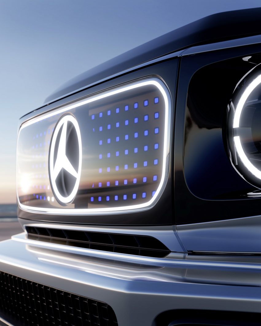 2021 Mercedes-Benz EQG Concept - Grille Phone Wallpaper 850x1062 #35