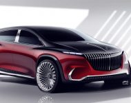 2021 Mercedes-Maybach EQS Concept - Design Sketch Wallpaper 190x150