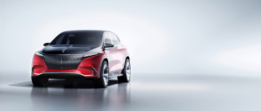2021 Mercedes-Maybach EQS Concept - Design Sketch Wallpaper 850x364 #26