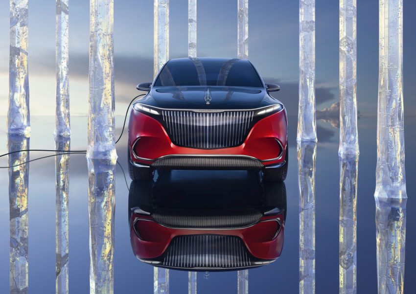 2021 Mercedes-Maybach EQS Concept - Front Wallpaper 850x601 #5