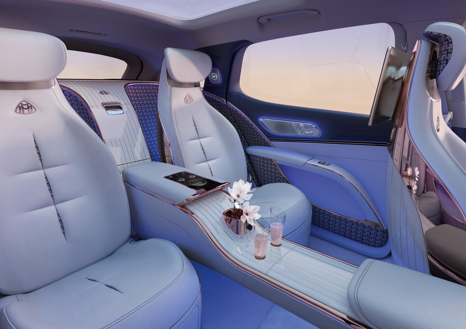 Download 2021 Mercedes-Maybach EQS Concept - Interior, Rear Seats HD Wallpaper 1920x1357 #20