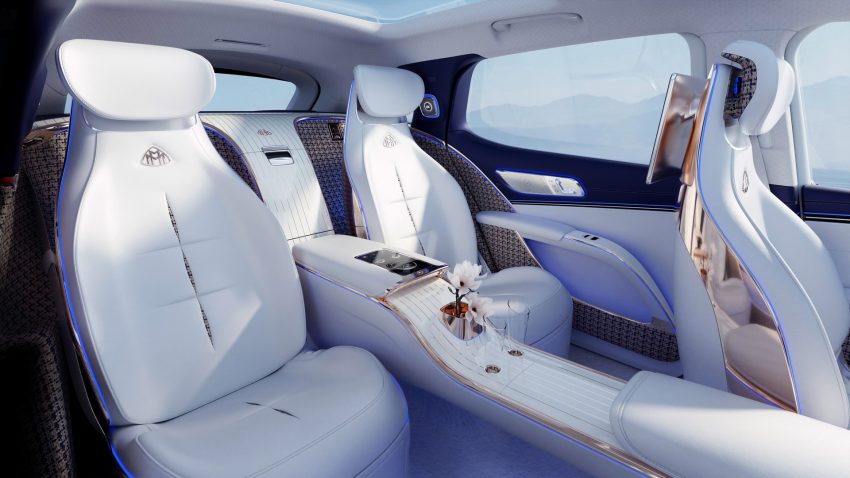 2021 Mercedes-Maybach EQS Concept - Interior, Seats Wallpaper 850x478 #22