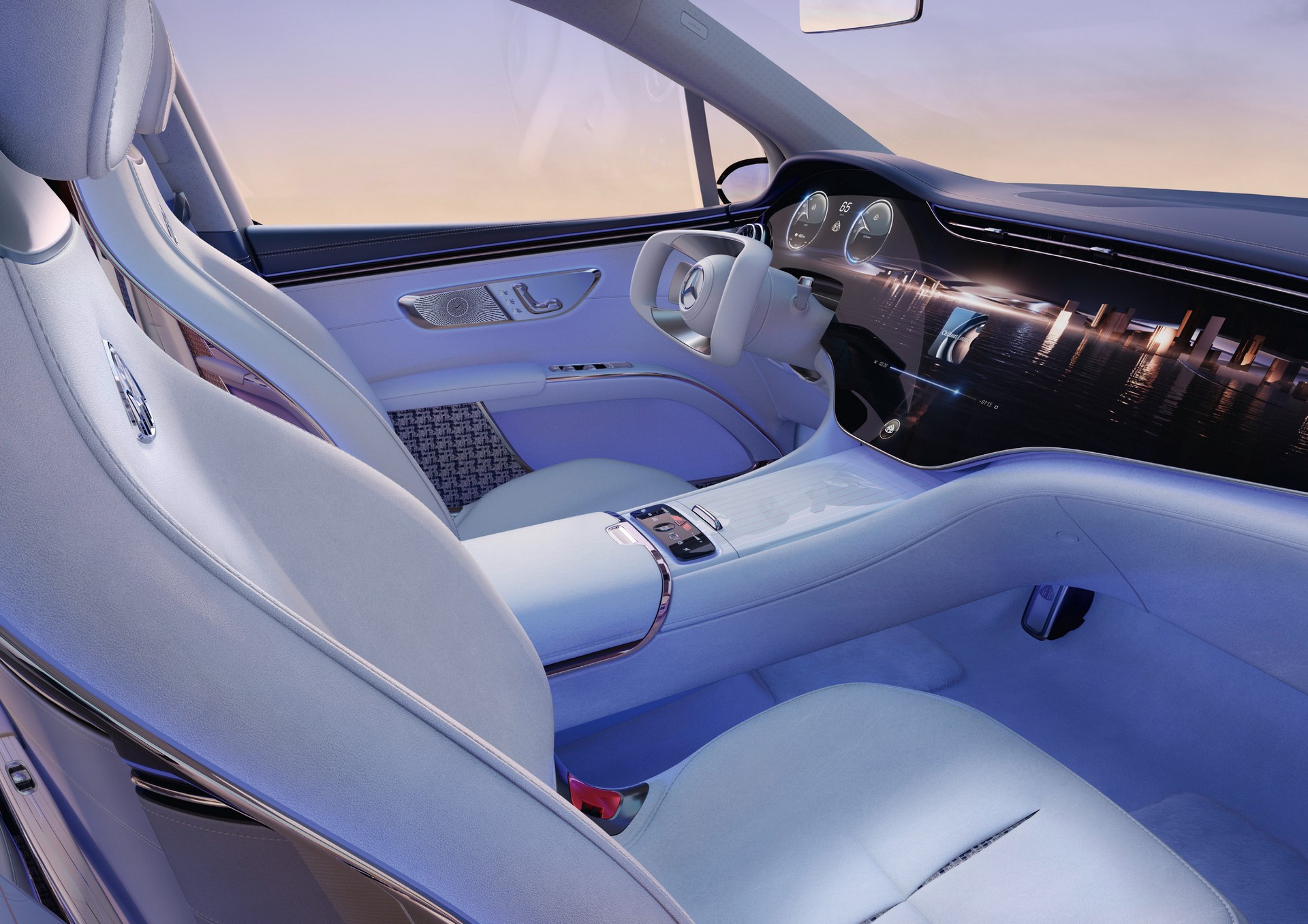 Download 2021 Mercedes-Maybach EQS Concept - Interior HD Wallpaper 1920x1357 #11