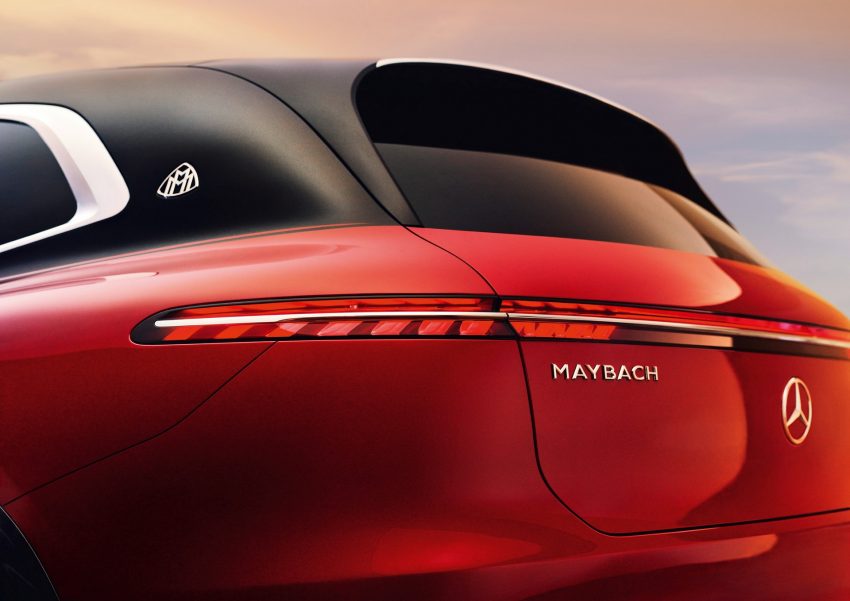 2021 Mercedes-Maybach EQS Concept - Tail Light Wallpaper 850x601 #10