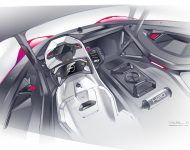 2021 Porsche Mission R Concept - Design Sketch Wallpaper 190x150