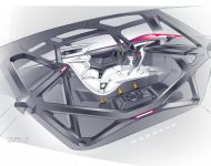 2021 Porsche Mission R Concept - Design Sketch Wallpaper 190x150