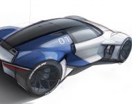 2021 Porsche Mission R Concept - Design Sketch Wallpaper 190x150