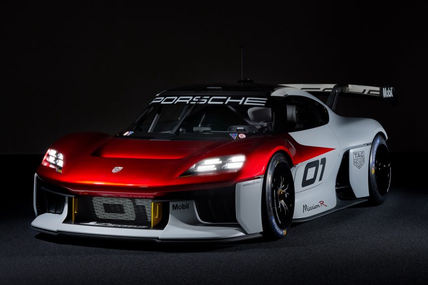2021 Porsche Mission R Concept - Front Three-Quarter Wallpaper 850x567 #11
