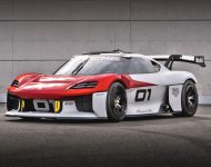 2021 Porsche Mission R Concept - Front Three-Quarter Wallpaper 190x150